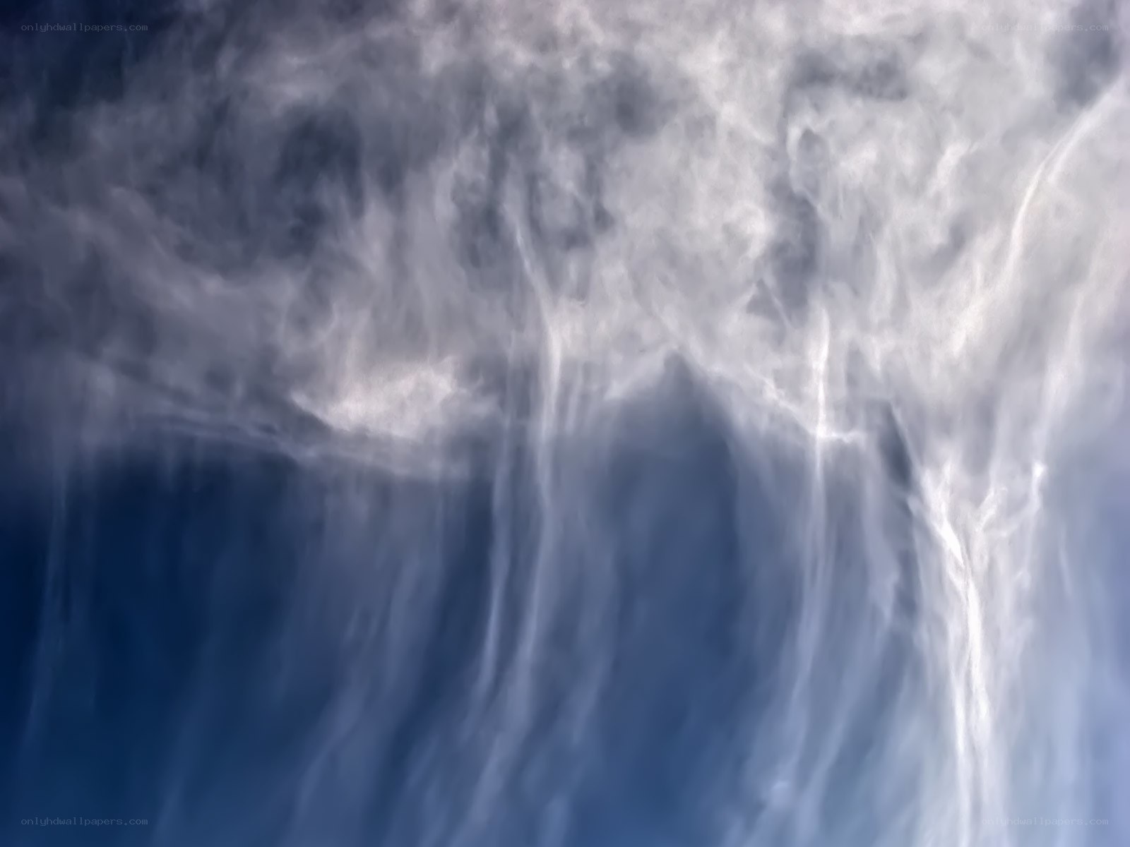 Abstract cloud patterns in sky