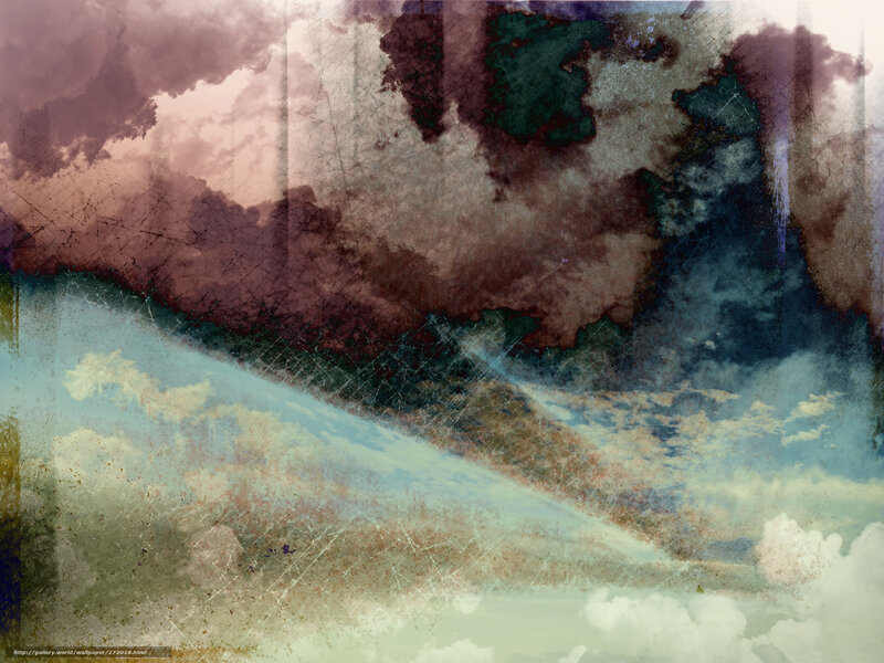 abstract cloudy sky art