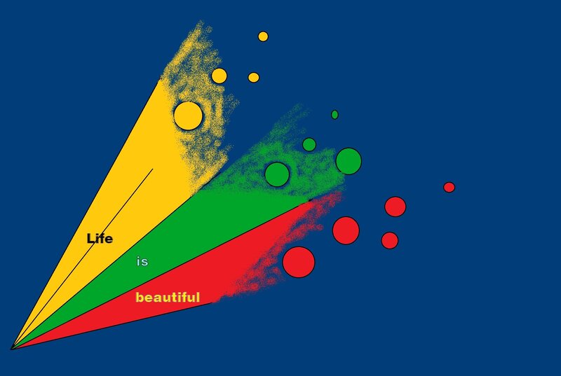 Abstract Color Beams