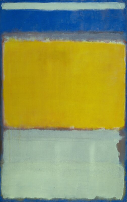 Abstract Color Blocks — Blue