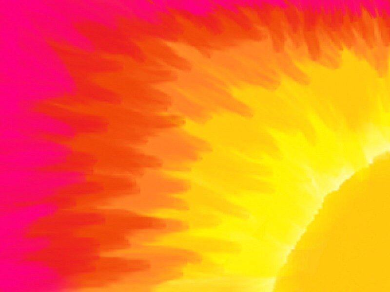 Abstract Color Burst
