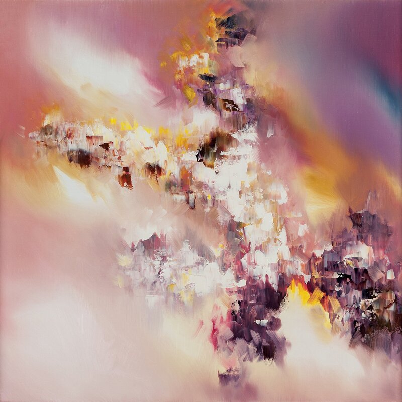 Abstract Color Composition — Pink