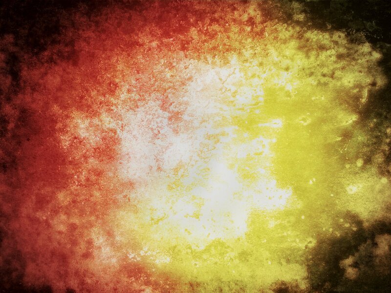 Abstract Color Explosion — Red
