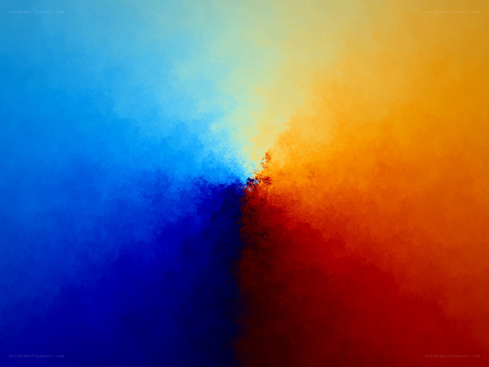 Abstract color gradient artwork