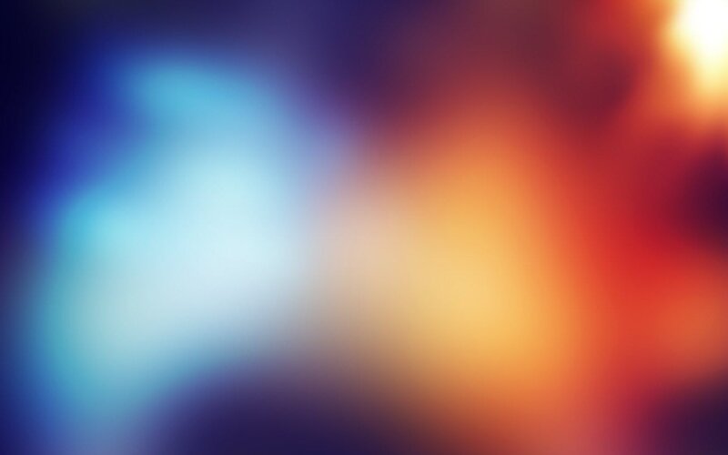 Abstract Color Gradient — Blue, Calm, Orange
