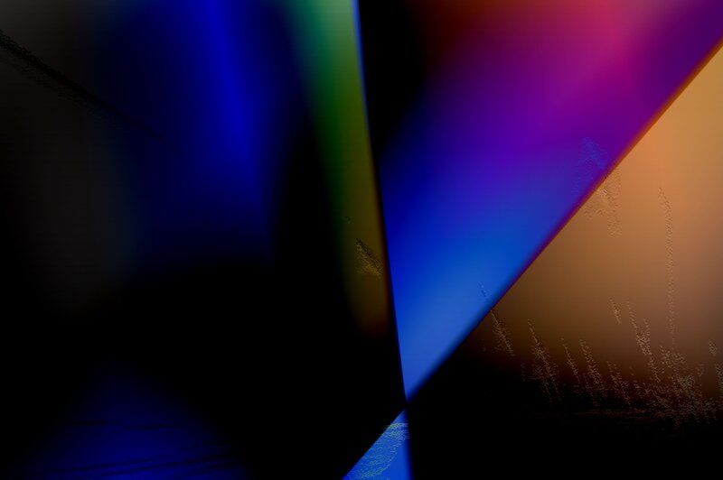 Abstract Color Gradient — Blue, Dramatic, Light