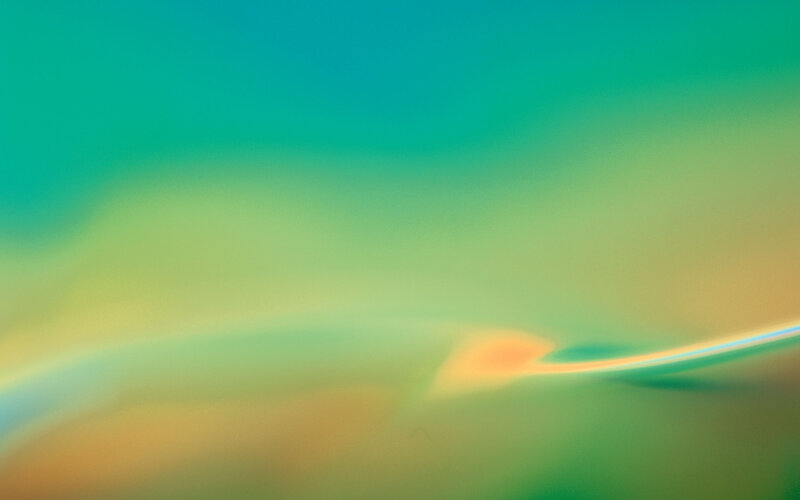 Abstract Color Gradient — Green, Calm