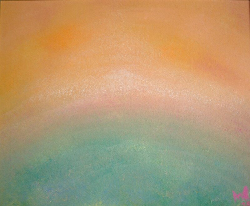 Abstract Color Gradient — Orange