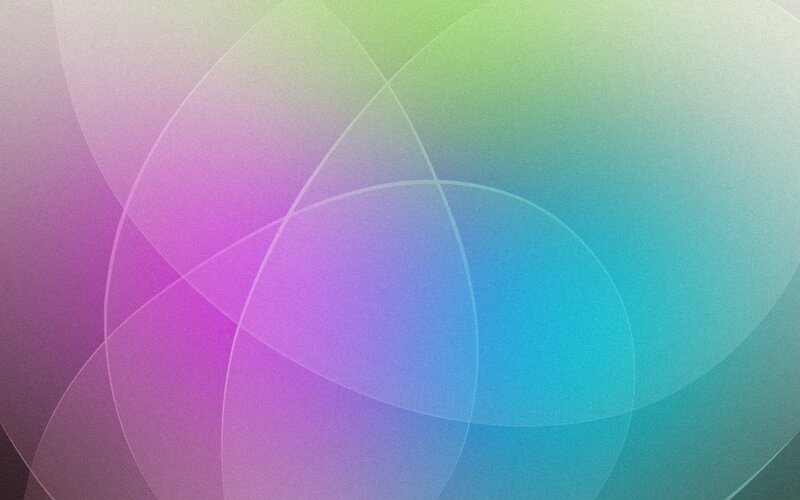 Abstract Color Gradient — Purple, Calm, Circles