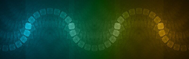 Abstract color gradient with geometric pattern
