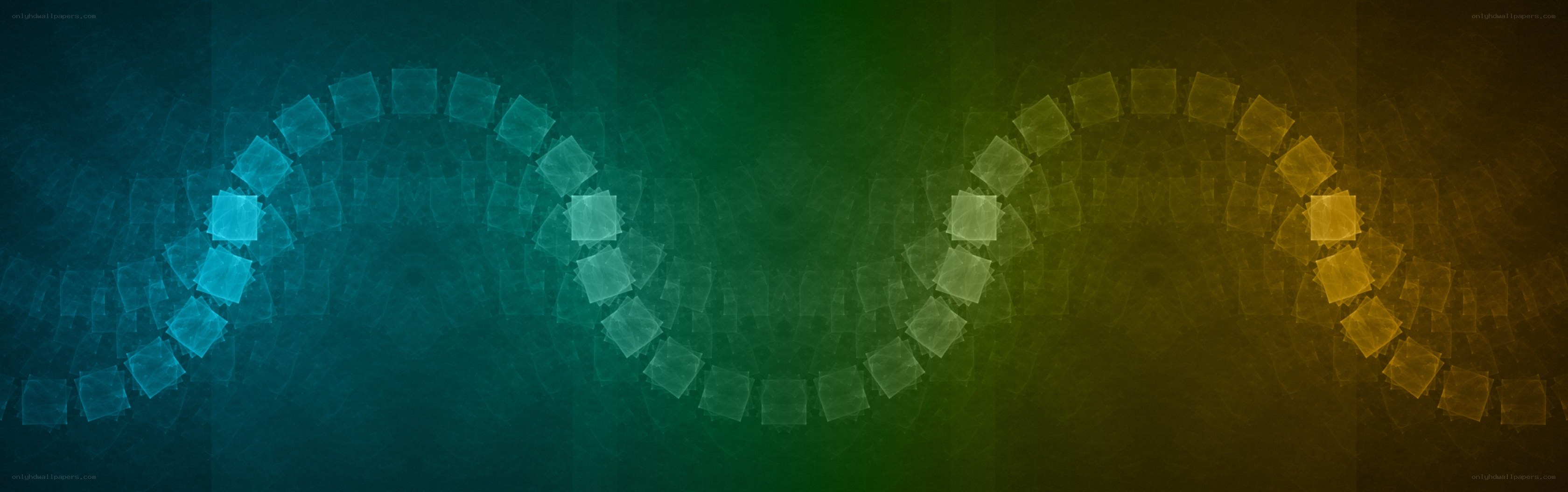 Abstract color gradient with geometric pattern