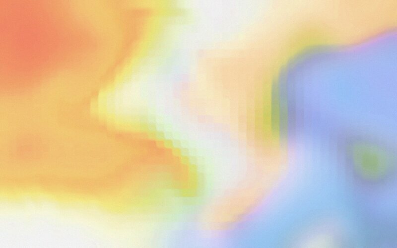 Abstract Color Gradient — Yellow, Dreamy