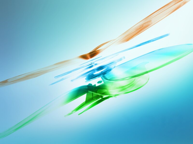 Abstract color motion design