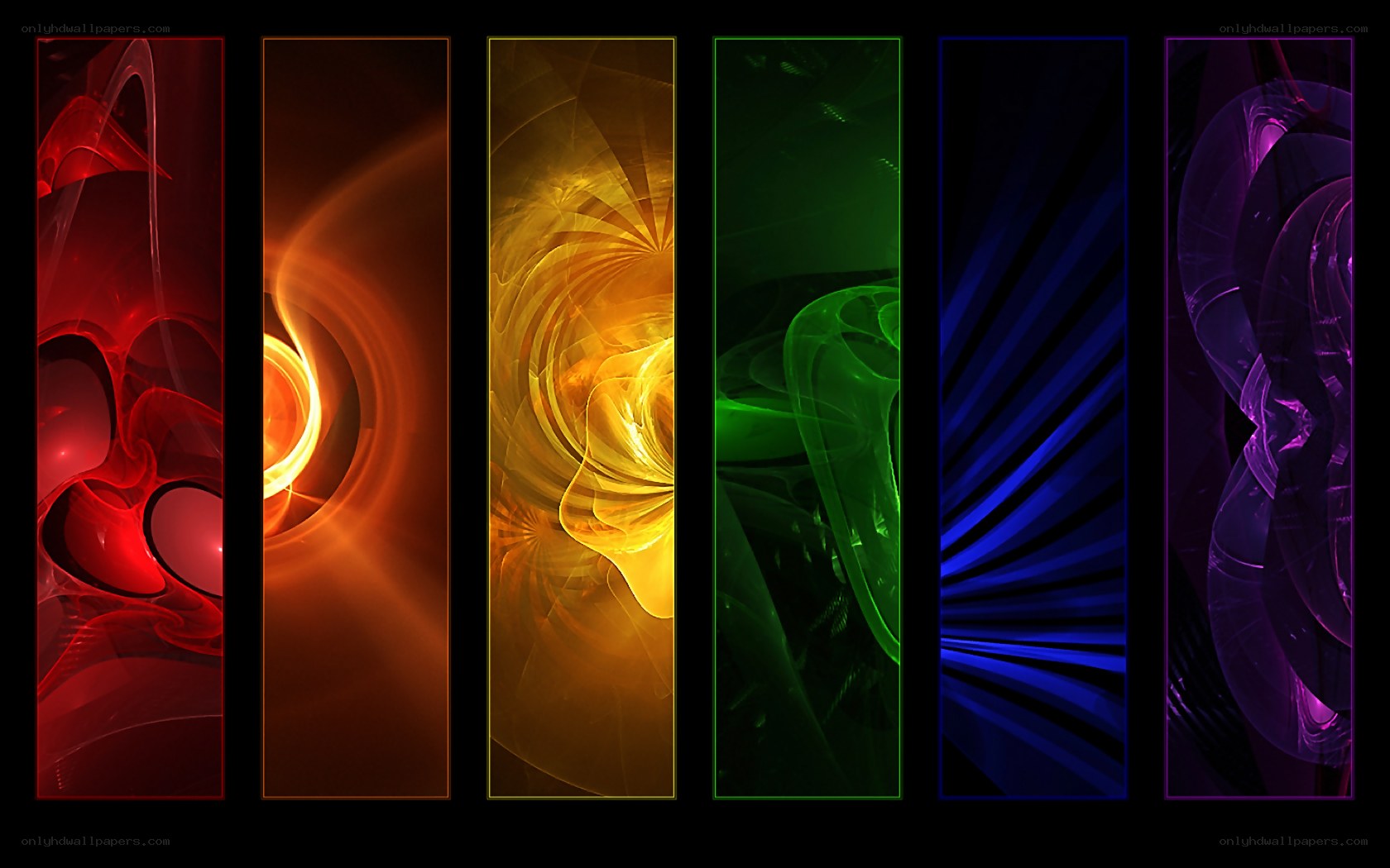 Abstract color panels