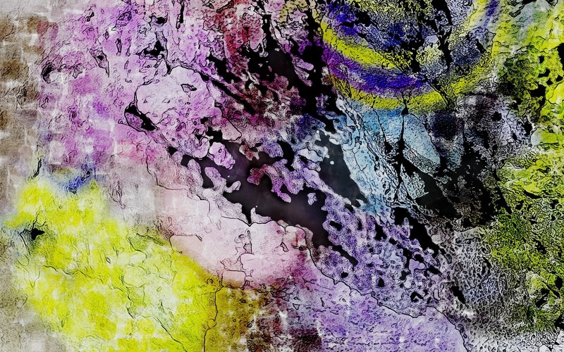 Abstract Color Pattern — Purple