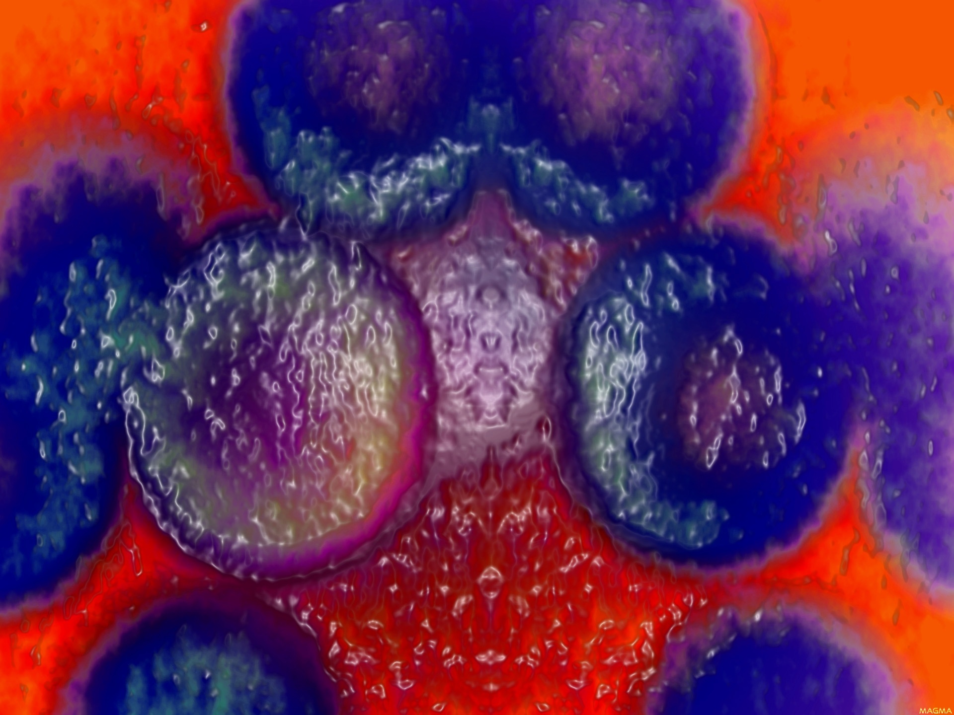 Abstract color pattern