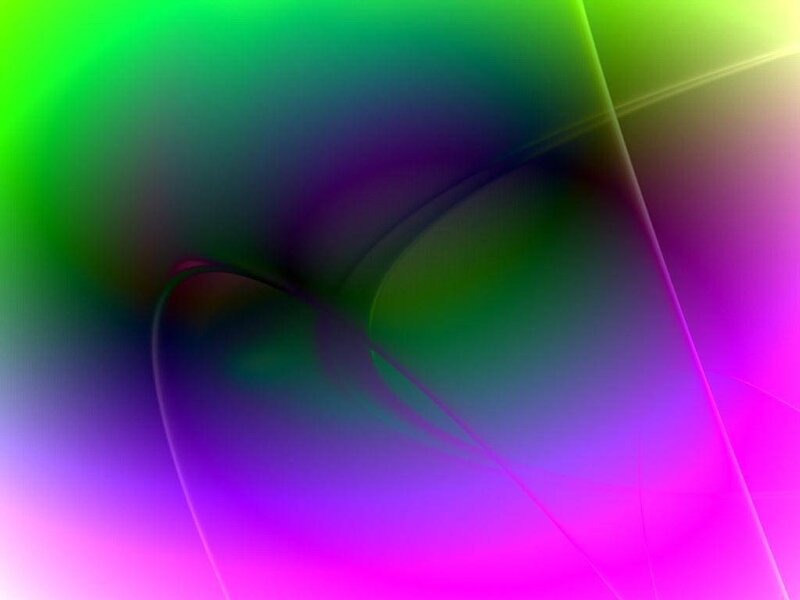 Abstract Color Swirl — Green