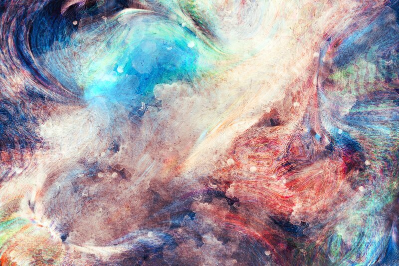 Abstract color swirl texture