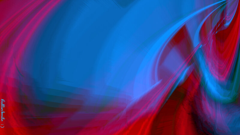 Abstract Color Swirls — Blue, Dynamic