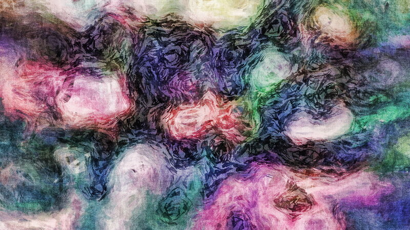 Abstract Color Swirls — Purple