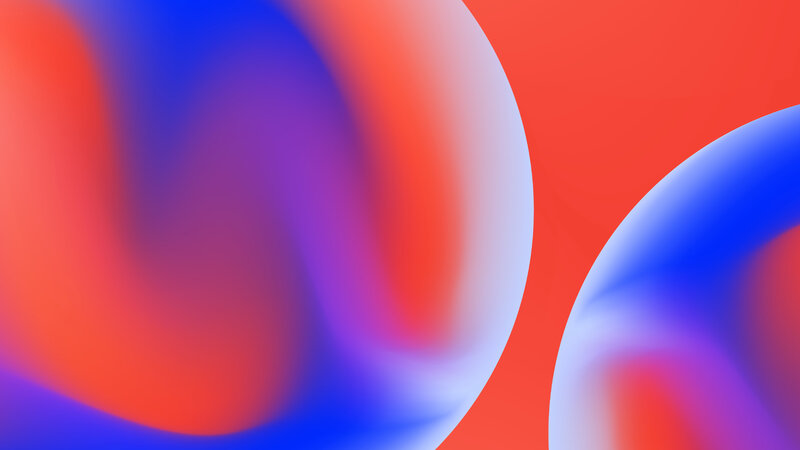 Abstract Color Swirls — Red, Dynamic, Curves