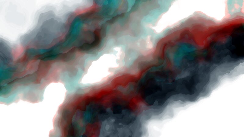 Abstract Color Swirls — Red, Dynamic