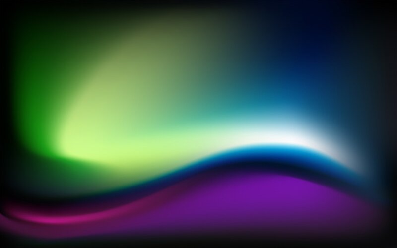 Abstract color wave gradient