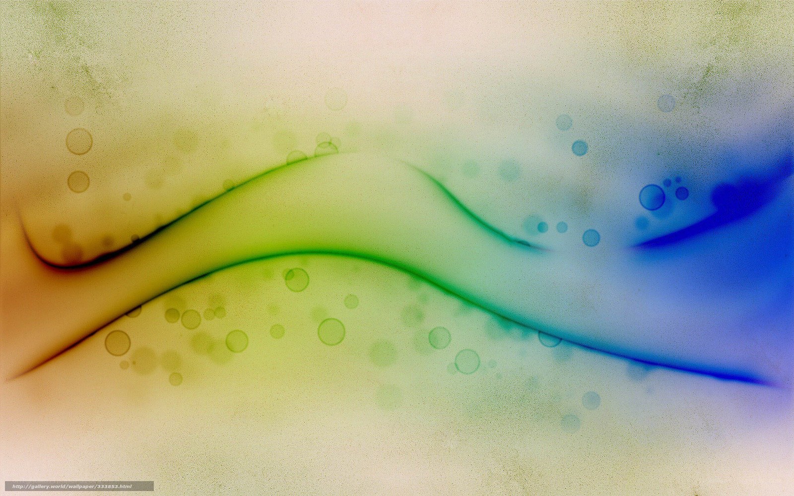 Abstract color wave pattern