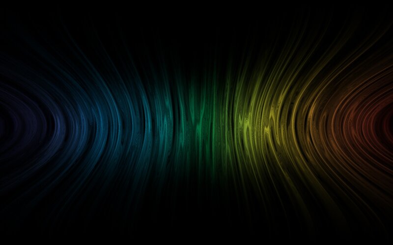 abstract color wave pattern