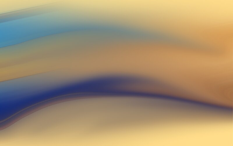 Abstract Color Waves — Blue, Calm
