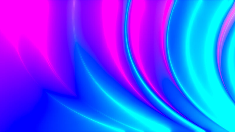 Abstract Color Waves — Blue, Dynamic