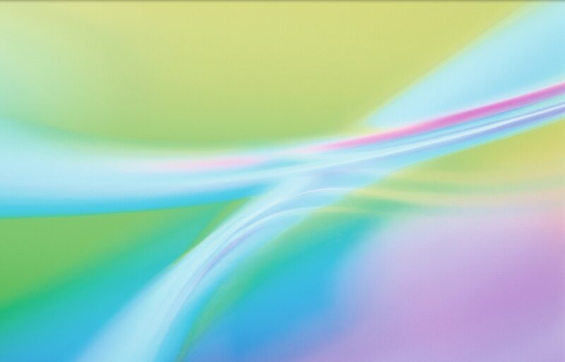 Abstract Color Waves — Green