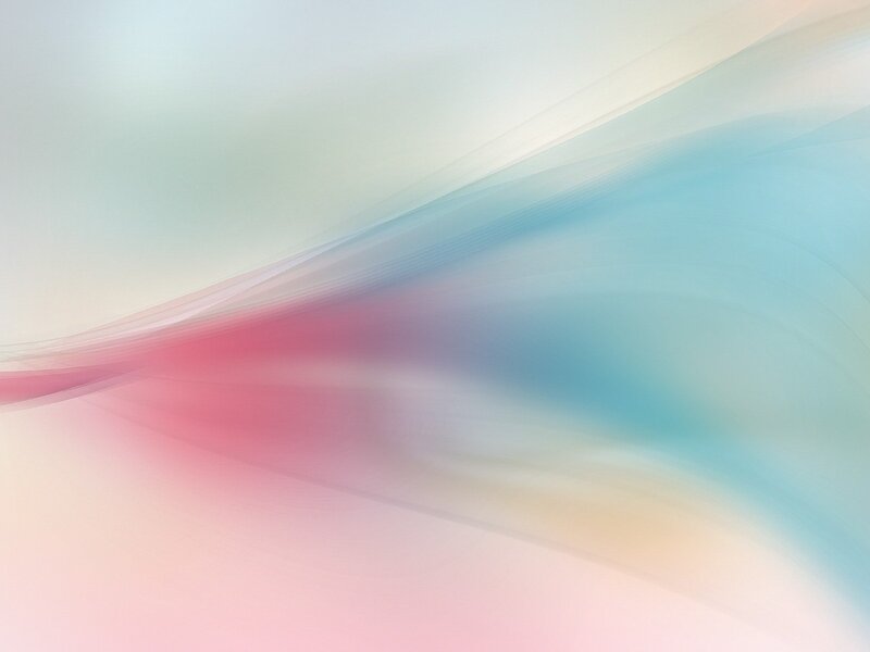 Abstract Color Waves — Pink, Serene