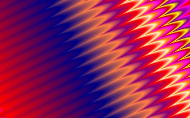 Abstract Color Waves — Red, Dynamic, Colors