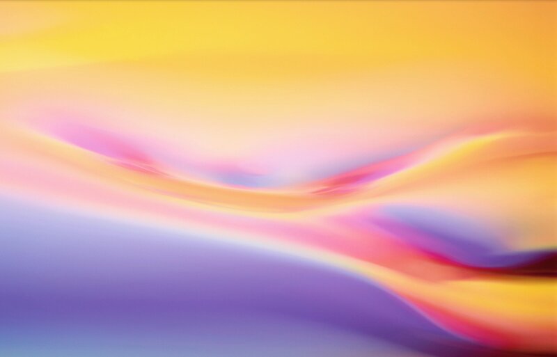 Abstract Color Waves — Yellow