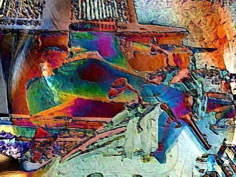 Abstract colorful artwork
