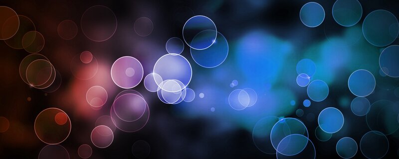 abstract colorful circles background