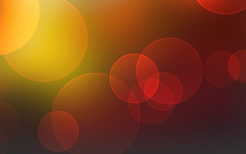 abstract colorful circles