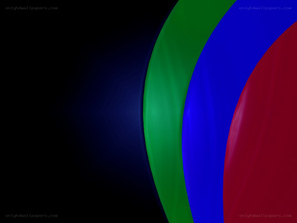 abstract colorful curves