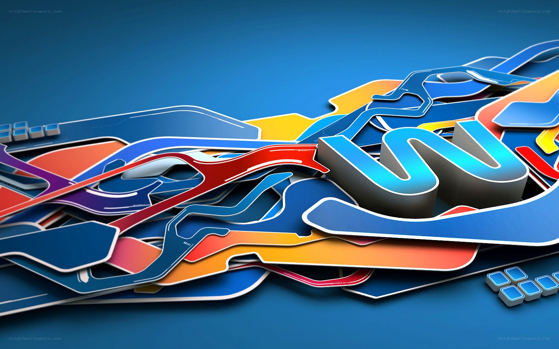 abstract colorful design
