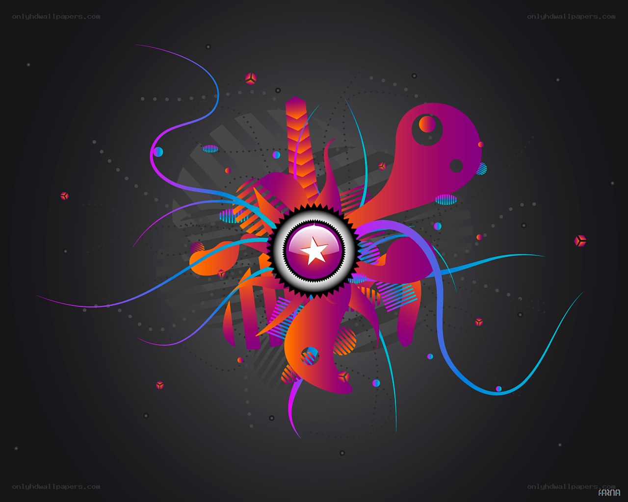 abstract colorful design