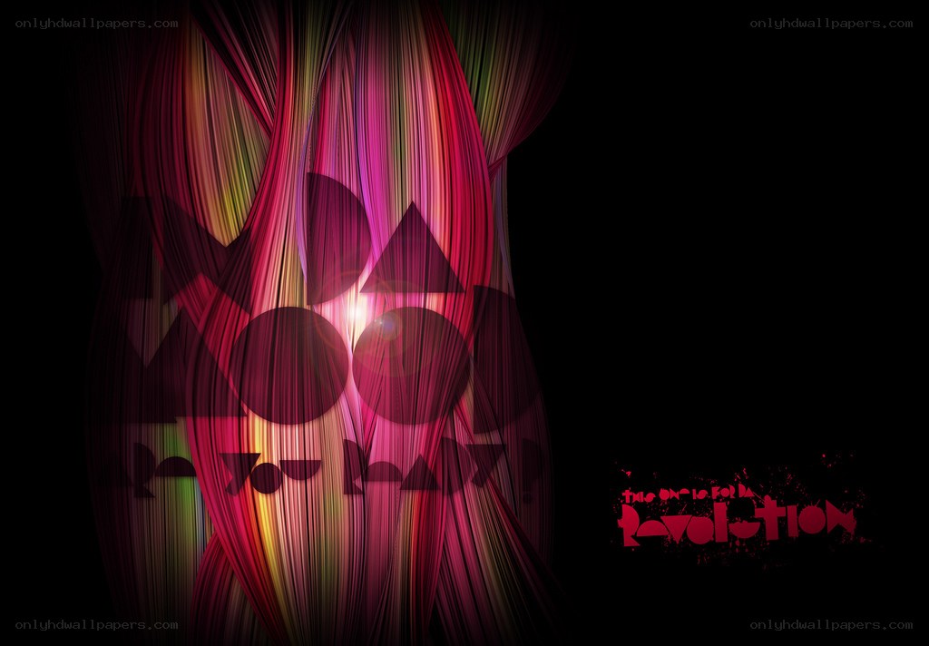 abstract colorful design with text