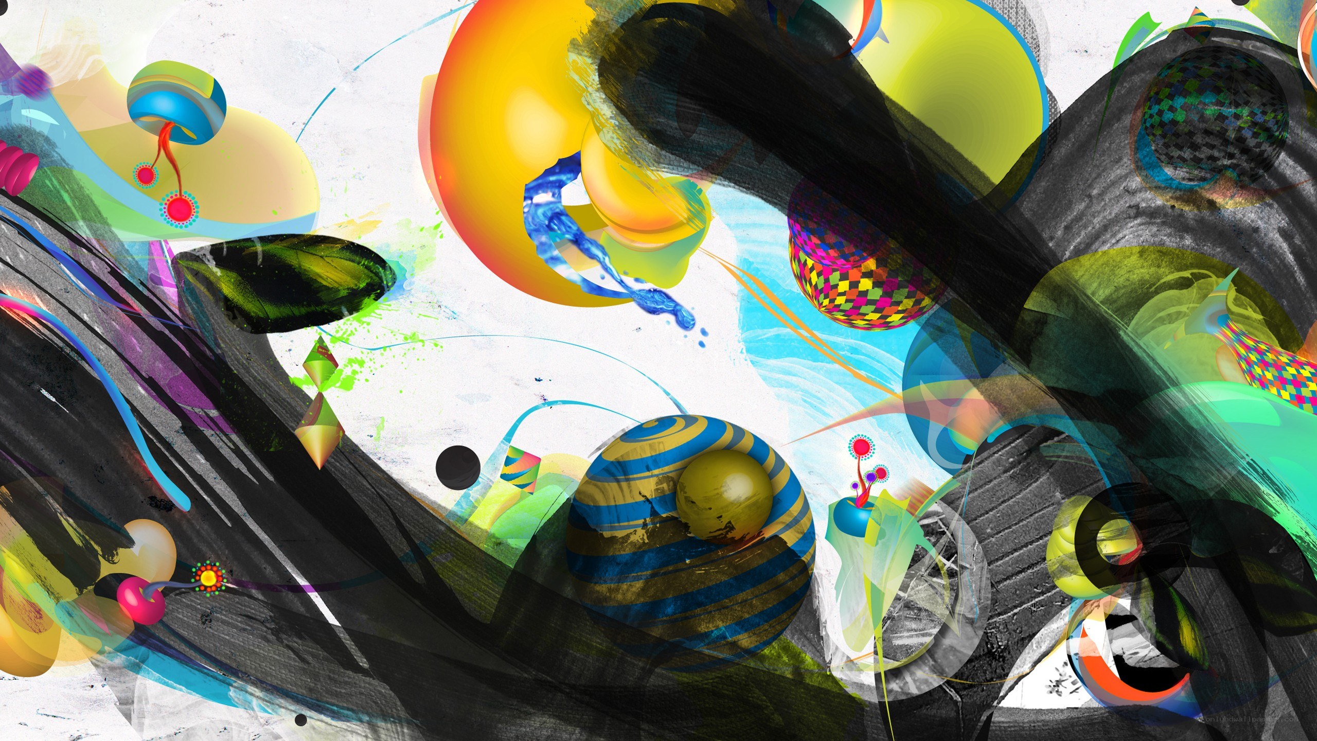 abstract colorful digital art