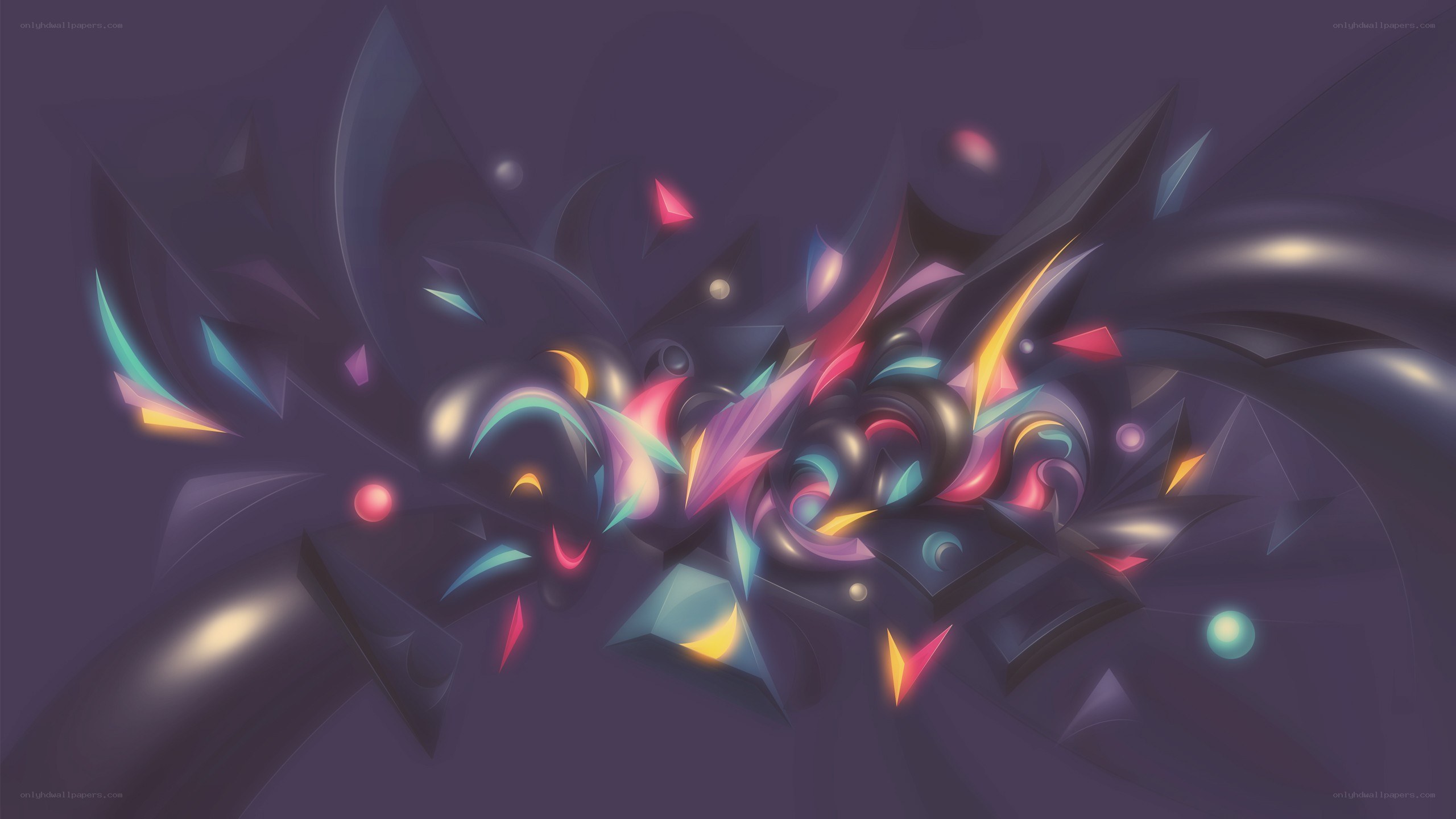 abstract colorful digital art