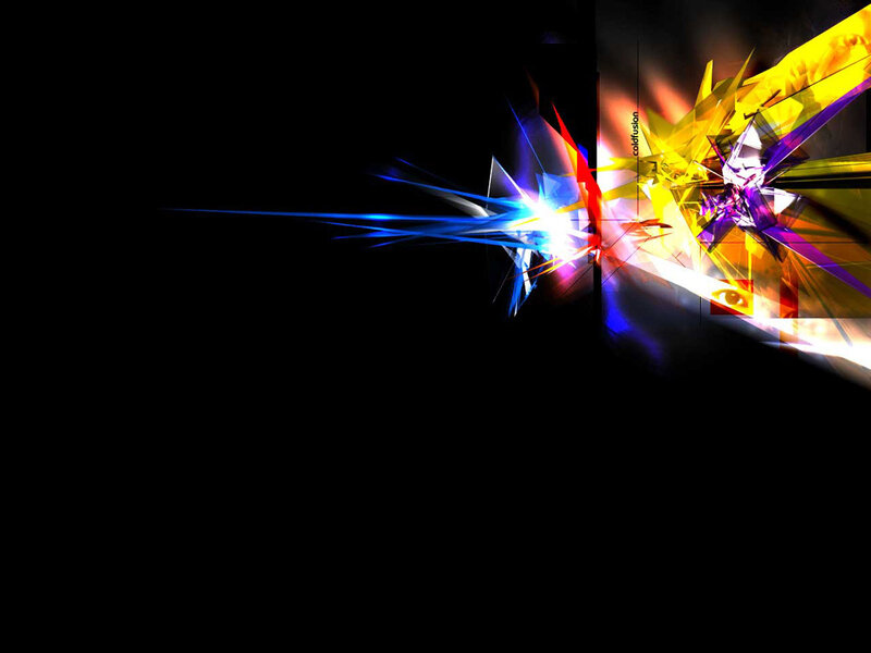 Abstract colorful explosion