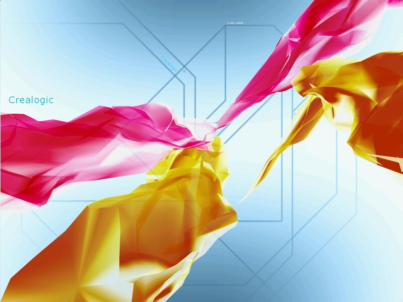 Abstract colorful fabric design