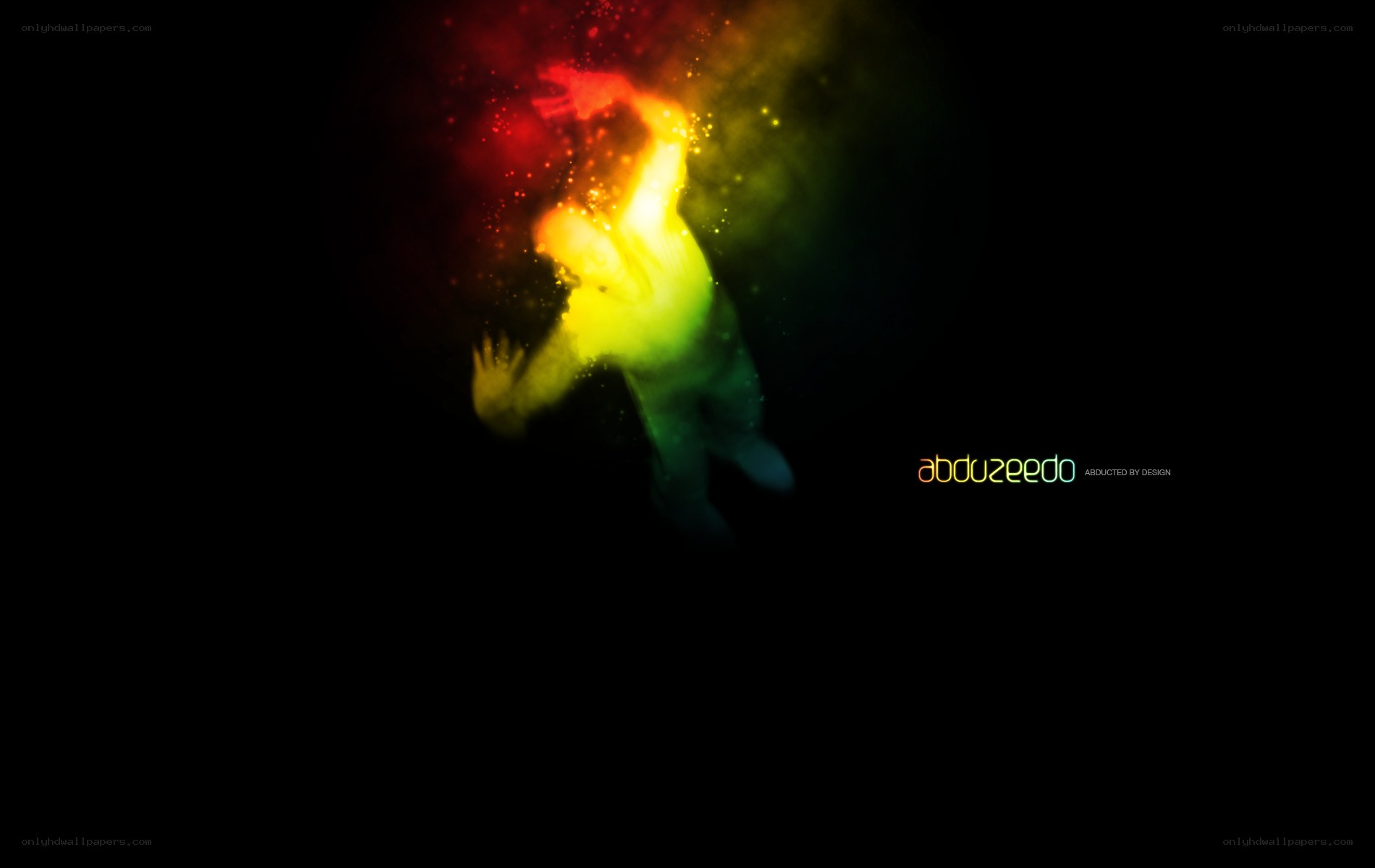 abstract colorful figure