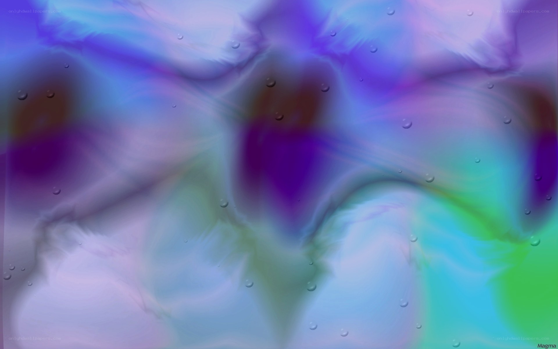 abstract colorful fluid art