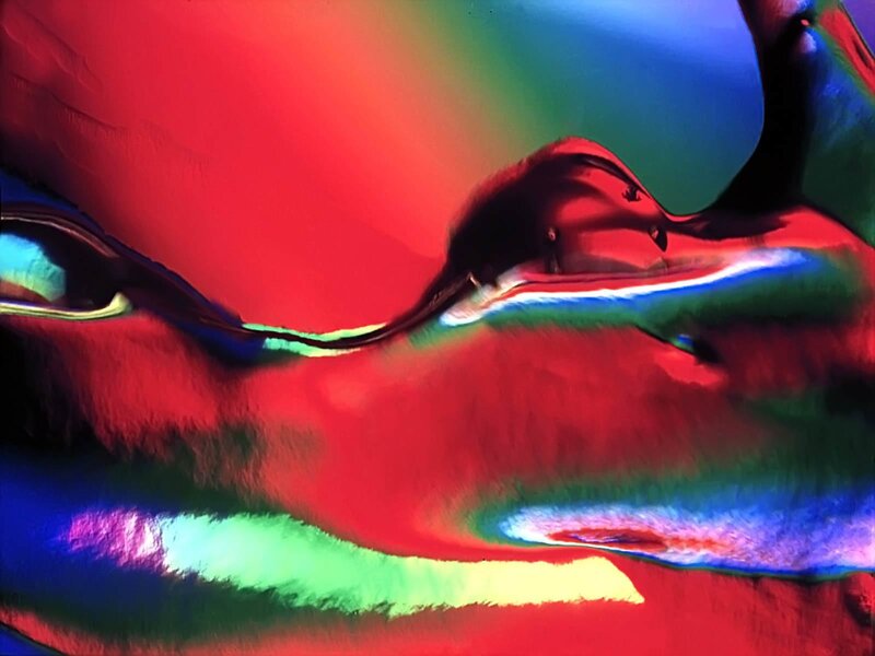 Abstract colorful fluid art