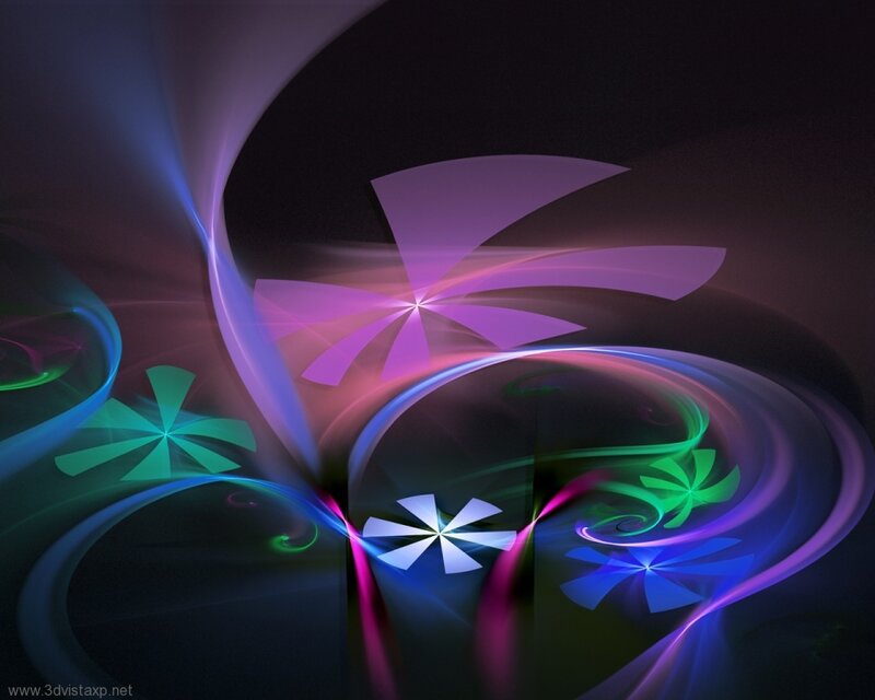 Abstract colorful fractal art